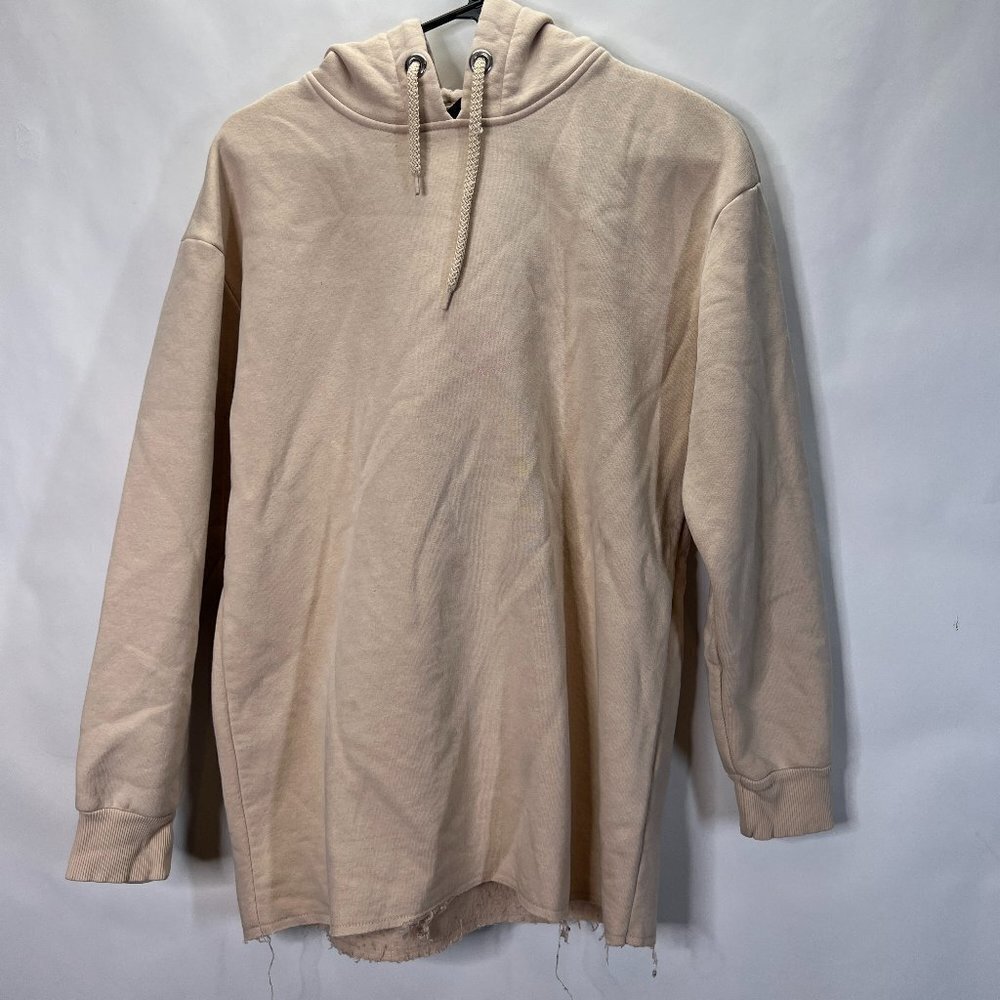 Topshop Petite Oversized Hoodie Neautrals Size 2